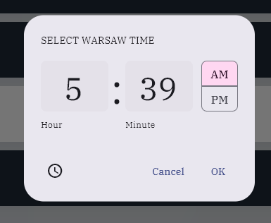 Clock Input